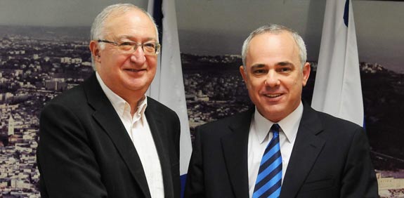 מנואל טרכטנברג יובל שטייניץ / צילום: אוריה תדמור
